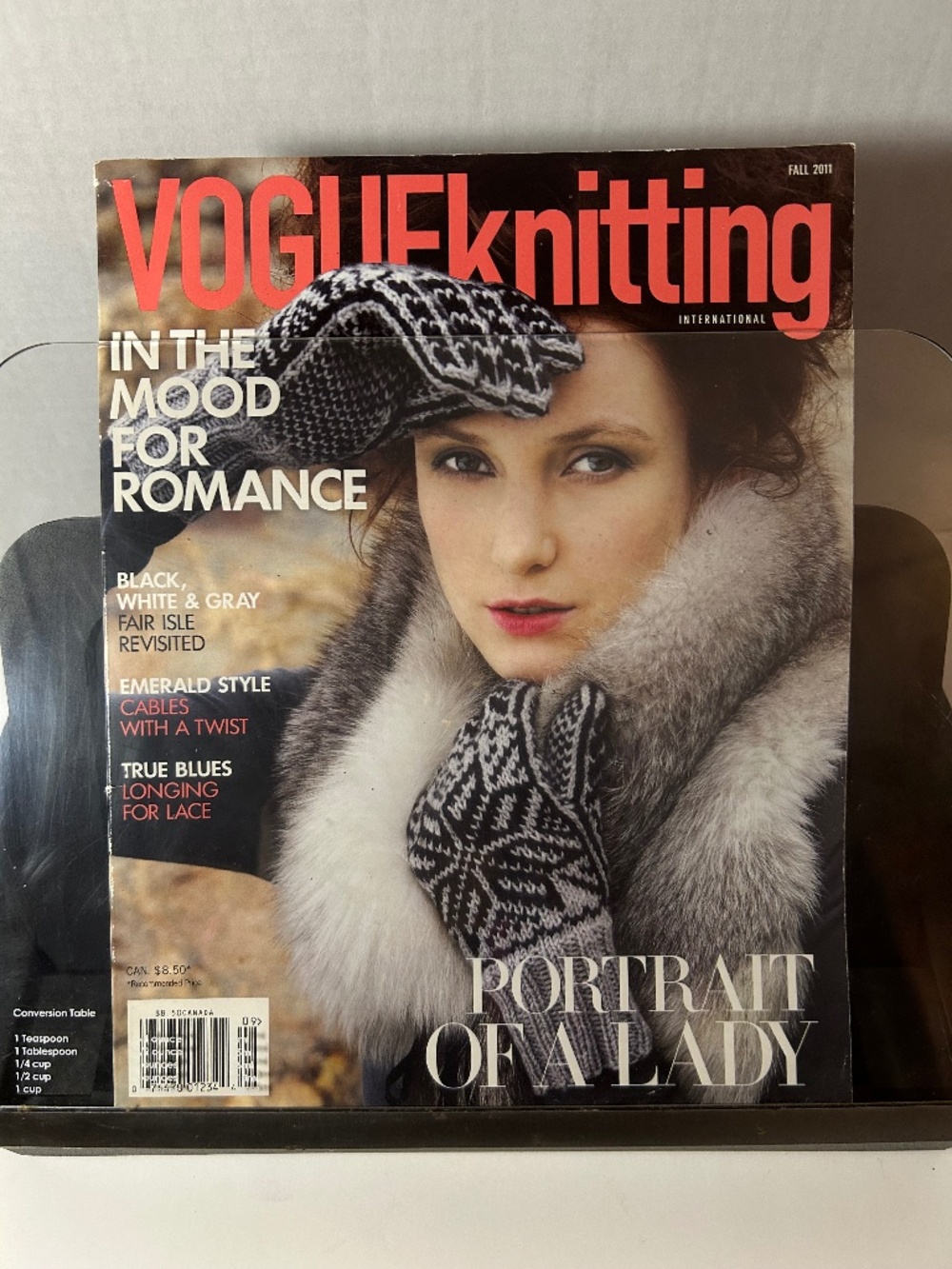 Vogue Knitting International Fall 2011 Patterns Kate Middleton Angora Cardigan